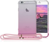 Telefoonhoes met koord voor Apple iPhone 6 6S telefoontasje crossbody