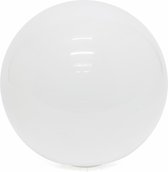 Lamplord Lampglas, Witte Bol, 15 cm diameter