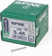 Spax Spaanplaatschroef Verzinkt Torx 5.0 x 45 - 200 stuks