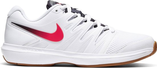 Air Zoom Prestige Heren Sportschoenen - White/Laser Crimson-Gridiron-Wheat - Maat 40.5