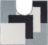Casilin - Graduale - Antislip WC mat- Toilet mat met uitsparing - Sea Green - Groen - 60 x 55 cm