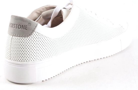 Witte sneakers met zwart detail - Herenschoenen - SACHA