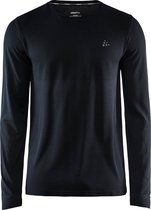 Craft Fuseknit Light Sportshirt Heren - Black - Maat L