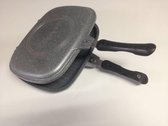 Dubbelzijdige grillpan 'Quality line' 32x24cm