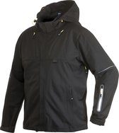 Projob 3406 Softshell jas - 3 lagen - Zwart - XL - Powered by Craft