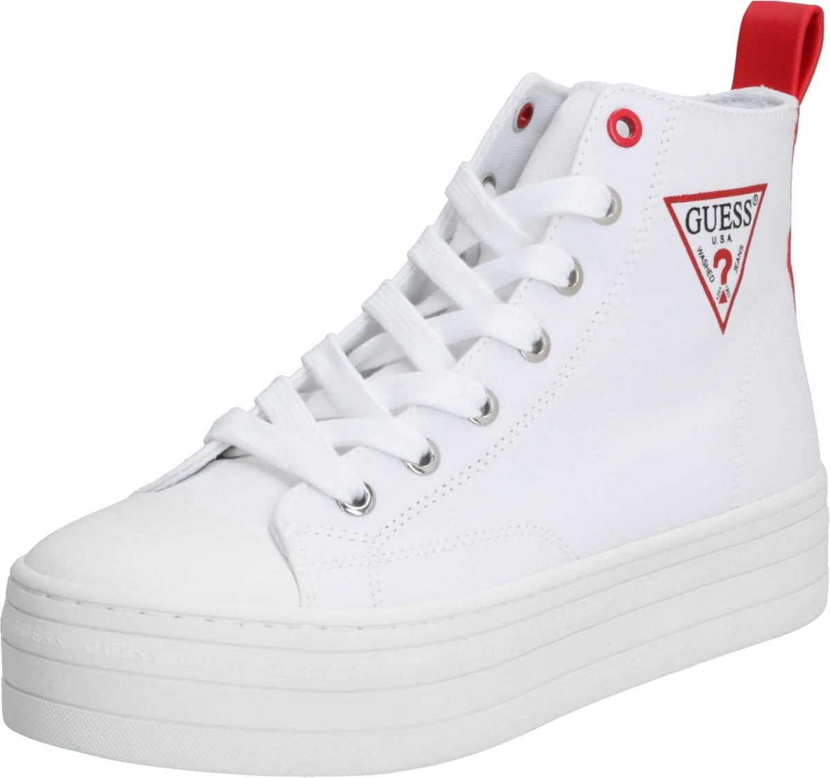 Guess sneakers hoog bokan/stivaletto Wit-35 | bol.com