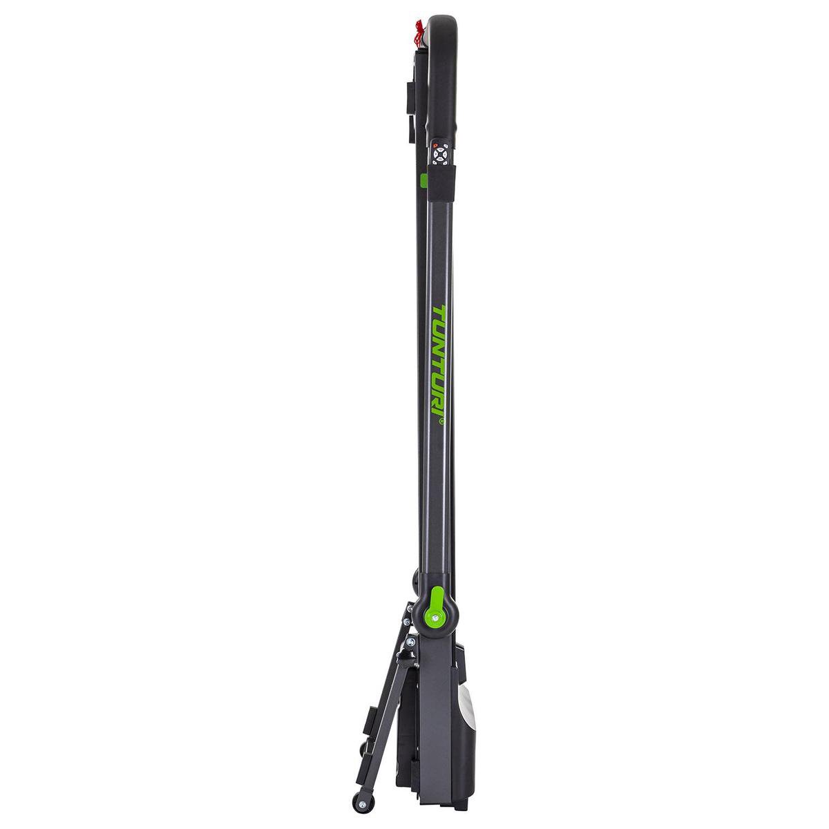 Afbeelding 3 van Tunturi Cardio Fit T10 Loopband - Wandelband inklapbaar - Ultra platte walking pad - Hardloopband met 7 trainingsprogramma's - 1.0 to 12 km/u