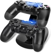 S&C - Dubbele oplaadstation dual dock oplader charger voor de playstation 4 controllers
