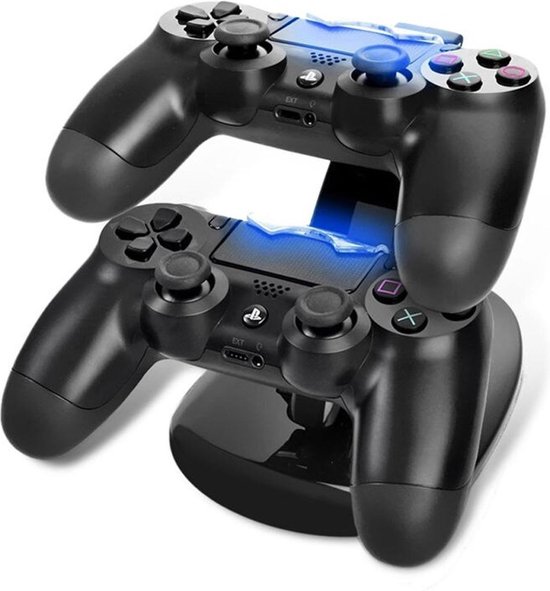 S&C - Chargeur double station de charge double chargeur pour les manettes  Playstation 4 | bol.com