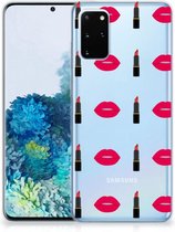 Geschikt voor Samsung Galaxy S20 Plus TPU bumper Lipstick Kiss