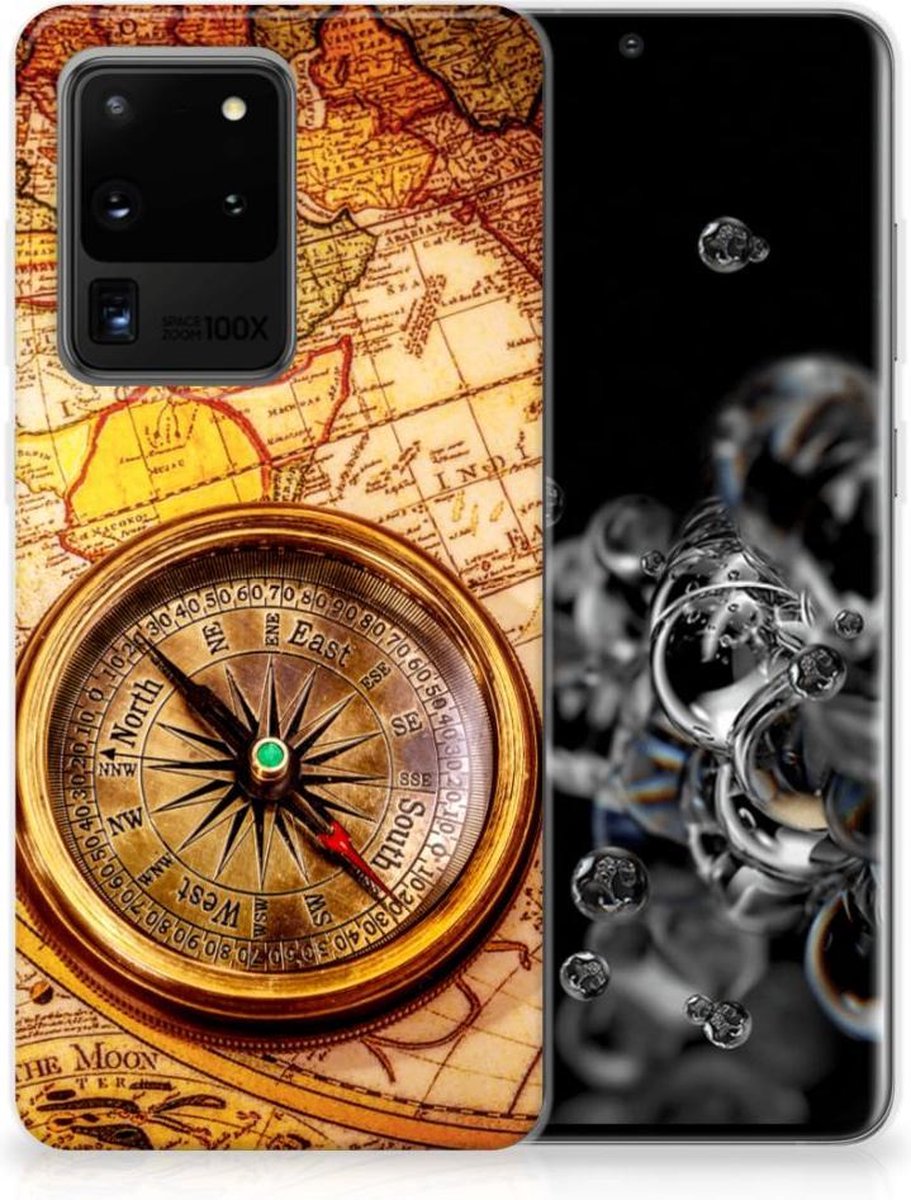 Samsung Galaxy S20 Ultra Siliconen Back Cover Kompas