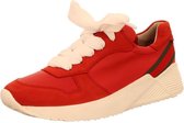 Paul Green 4712 - Volwassenen Lage sneakers - Kleur: Rood - Maat: 37.5