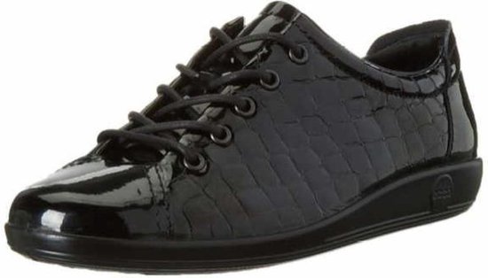 Zwarte Ecco Veterschoenen Soft 7 Tred W om te zoenen