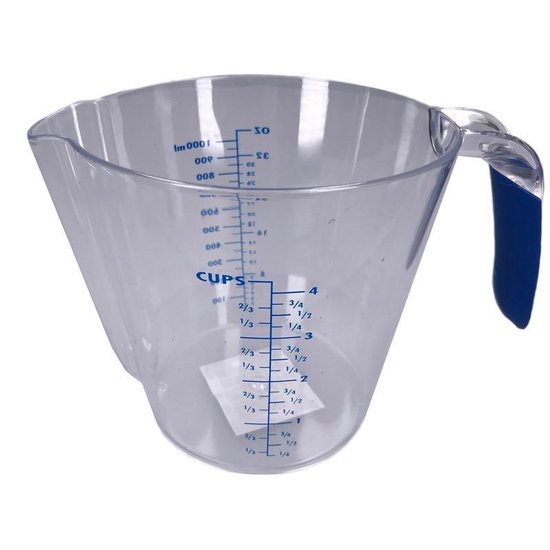 Maatbeker | 3 Ltr. | 3000 ml. | Goedkoop Online kopen