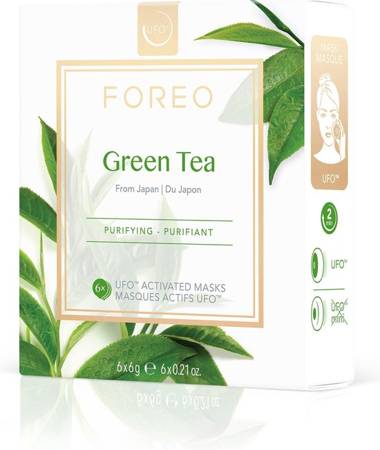 FOREO – Gezichtsmasker Green Tea voor UFO™