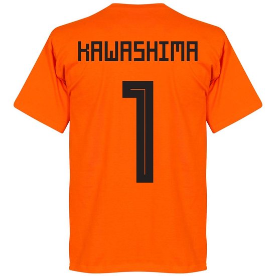T-Shirt Gardien de but de l'équipe Japon Kawashima - Orange - L