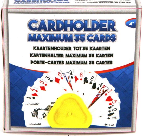 Afbeelding van het spel Plastic Kaartenhouder Tot 35 Kaarten