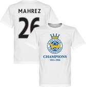 Leicester City Mahrez Champions 2016 T-Shirt - XL