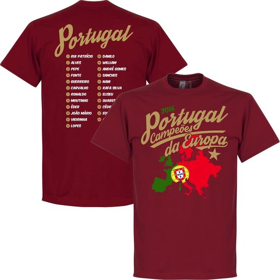 Portugal EURO 2016 Road To Victory T-Shirt - L