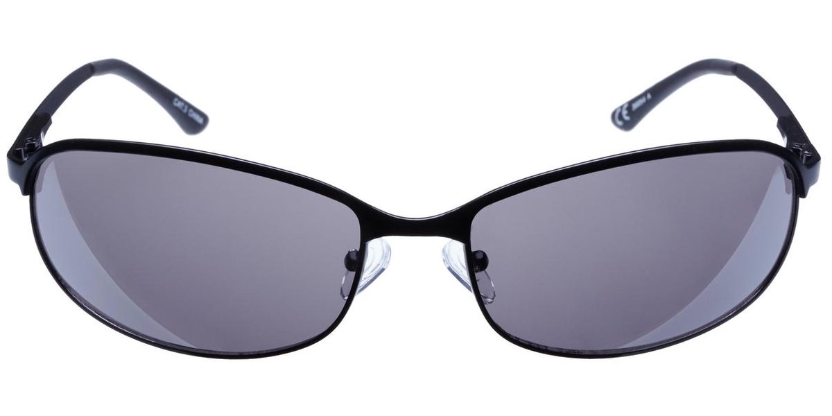 Icon Eyewear Zonnebril KANGA - Mat zwart montuur - Grijze glazen