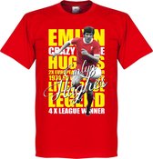 Emlyn Hughes Legend T-Shirt - L