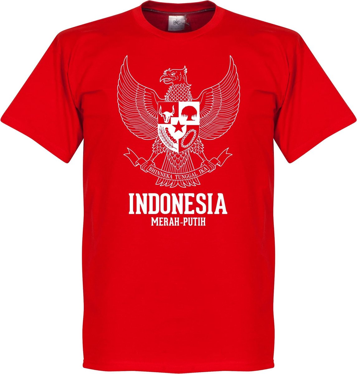 Indonesië Logo T-Shirt - Rood - 3XL