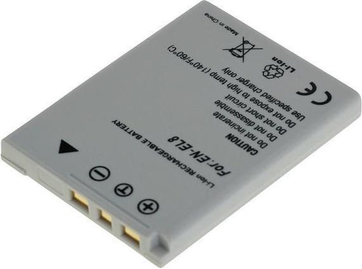 Huismerk Camera accu voor Nikon Coolpix S7c