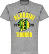 CA Aldosivi Established T-Shirt - Grijs - 4XL