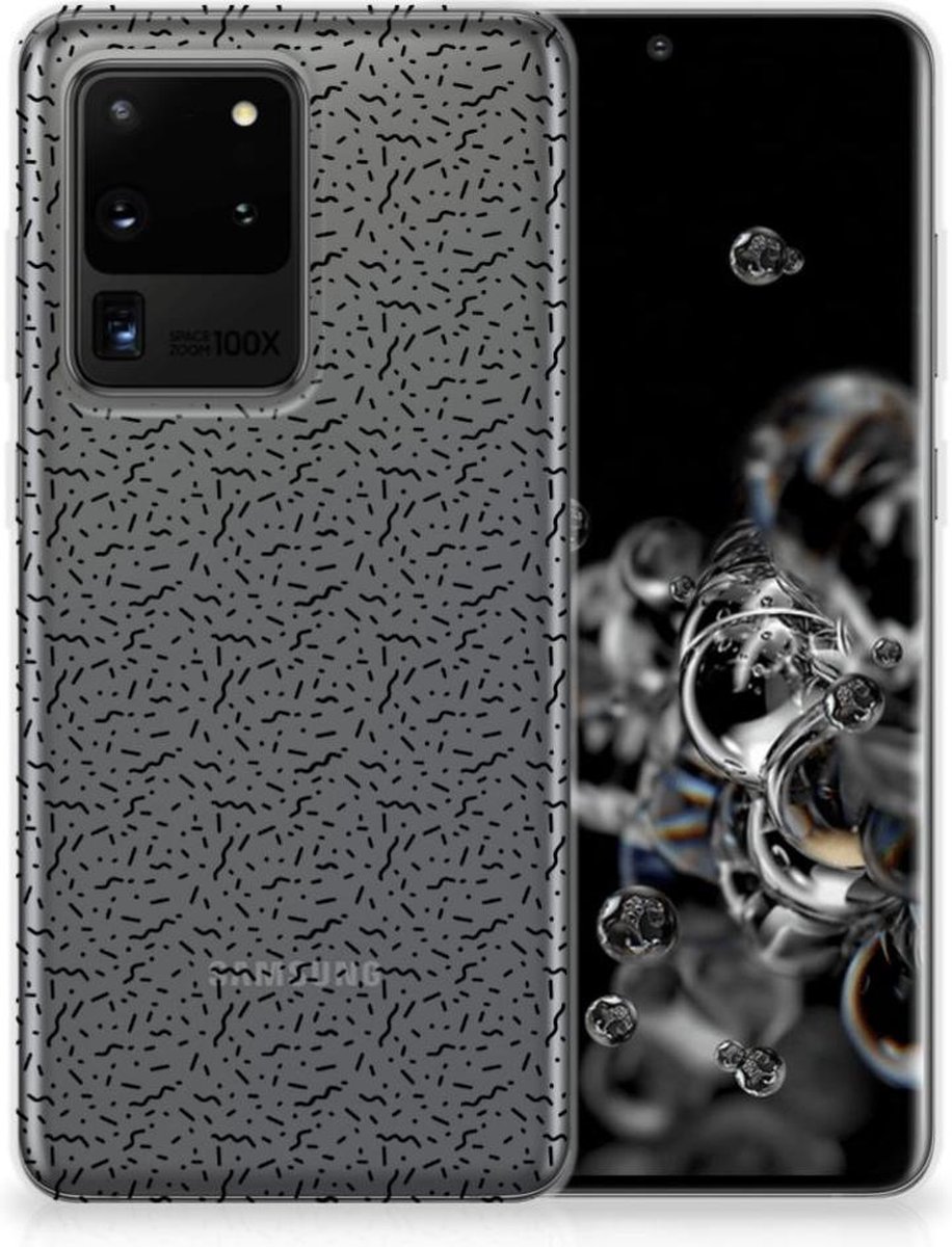 Samsung Galaxy S20 Ultra TPU bumper Stripes Dots