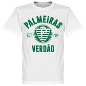 Palmeiras Established T-Shirt - Wit - XXXXL