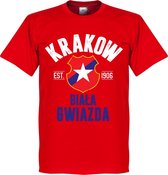 Wisla Krakow Established T-Shirt - Rood - XXL