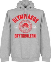 Olympiakos Established Hooded Sweater - Grijs - XXL