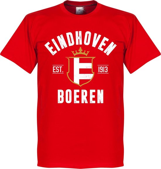 Eindhoven Established T-Shirt - Rood - XS