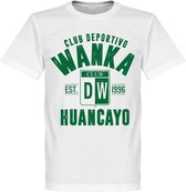 Deportivo Wanka Established T-Shirt - Wit - XXXXL