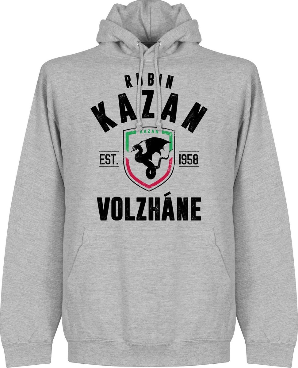 Rubin Kazan Establised Hoodie - Grijs - M