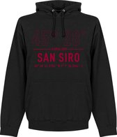 AC Milan San Siro Coördinaten Hoodie - Zwart - XL