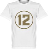 Senna 12 Retro T-Shirt - Wit  - L