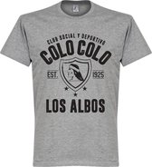 Colo Colo Established T-Shirt - Grijs - XXL