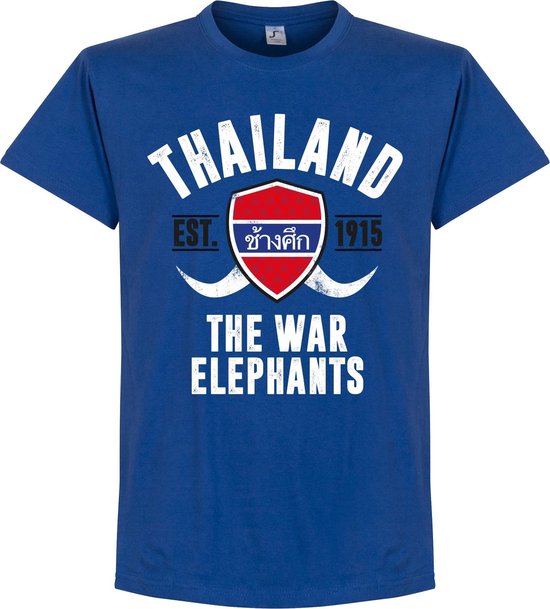 Thailand Established T-Shirt - Blauw - XXXXL
