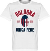 Bologna Established T-Shirt - Wit  - S