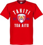 Tahiti Established T-Shirt - Rood - L