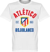 Atletico Madrid Established T-Shirt - Wit - XS