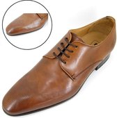 Stravers - Brogues Herenschoenen Maat 50 Bruin Grote Maten Derby Veterschoenen