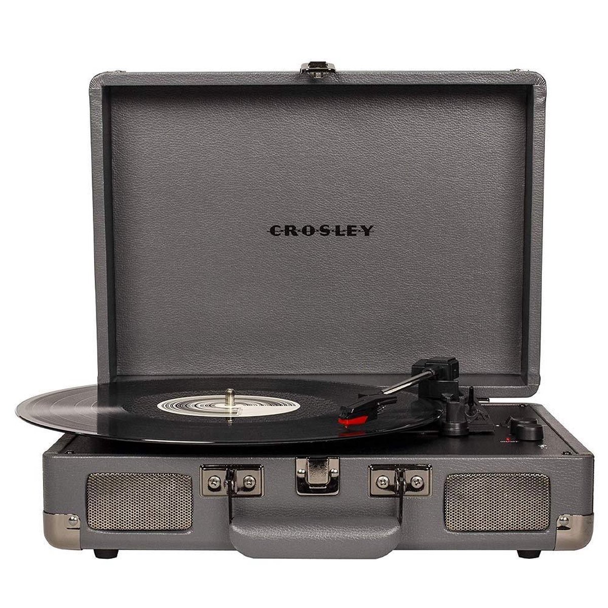 Crosley CR8005F-MT Cruiser Plus - Tocadiscos de 3 velocidades, Bluetooth, Color Verde