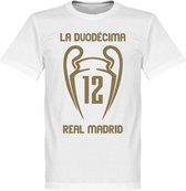 Real Madrid La Duodecima T-Shirt  - L