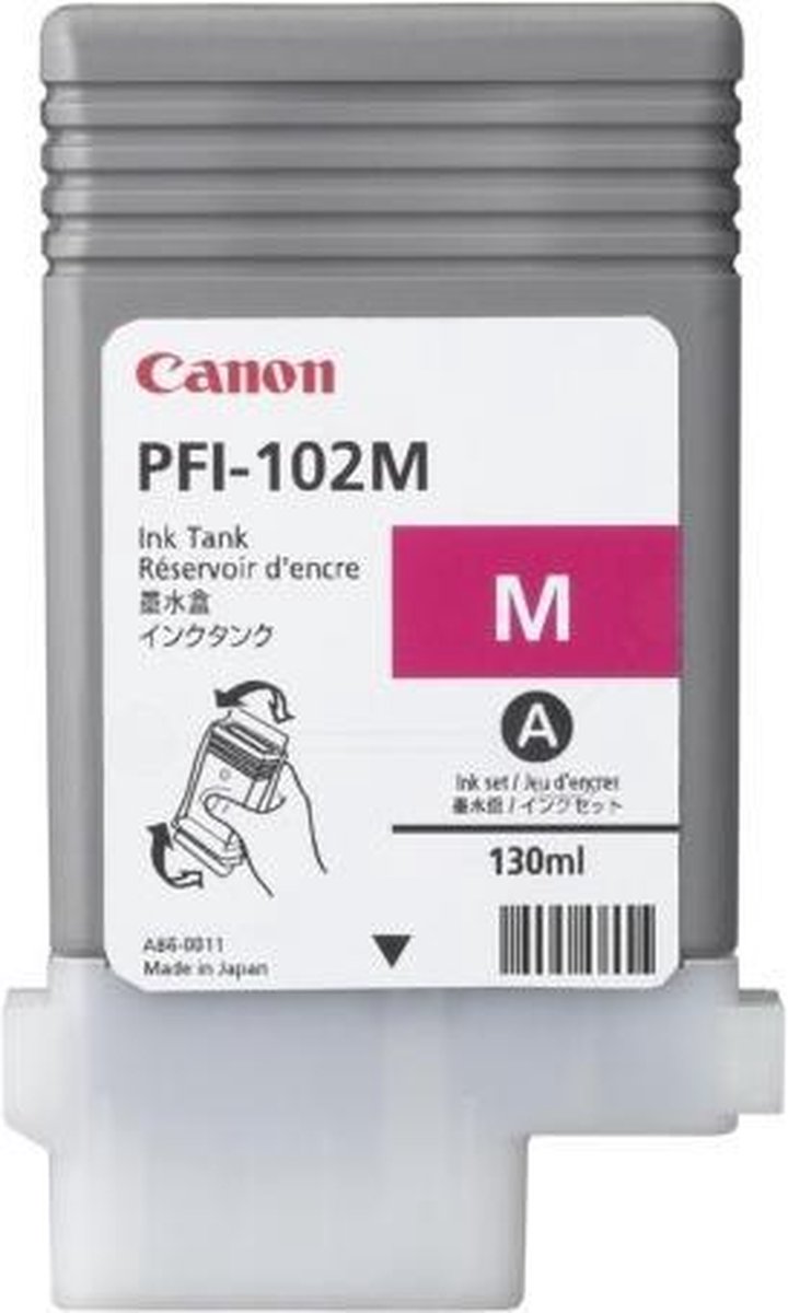 Canon PFI-102M - Inktcartridge / Magenta