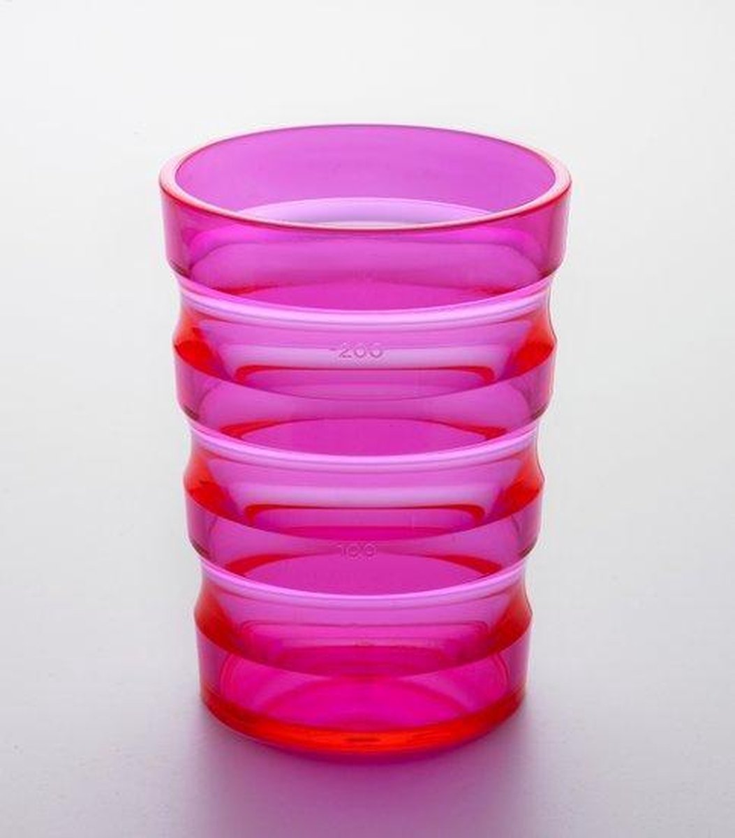 Goedkoopste Comforthulpmiddelen Ribbelbeker Sure Grip - roze