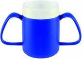 Conische ergobeker - blauw - Ornamin - 140 ml