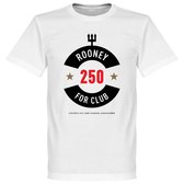Rooney 250 Goals Manchester United T-Shirt  - L