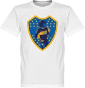 Maradona Boca Juniors Logo T-Shirt - XS